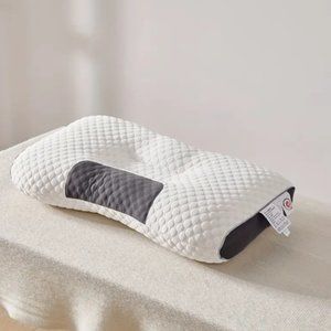 Cervical Pillow Neck Pillows Soft Non Collapsing Pillow Knitted Cotton Bed